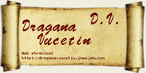 Dragana Vučetin vizit kartica